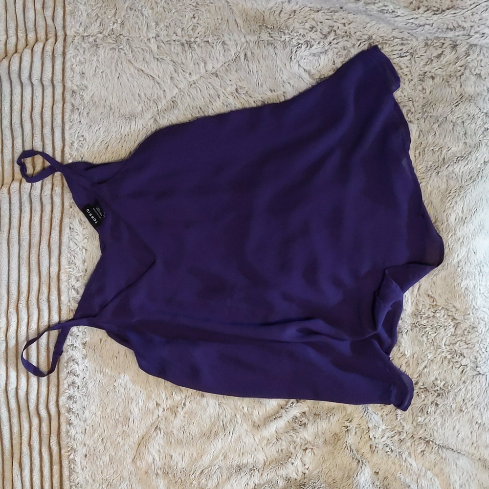 Torrid 00 Purple Cami